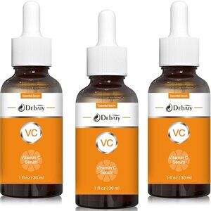 3 Pk Vitamin C Serum Restores Skin Tone 1oz Ea DEBAIY Exp 3/27 Inhibits Melanin